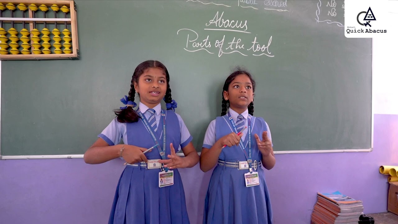 Blue Moon Public School | Quick Abacus Student Interaction & Teacher Testimonials