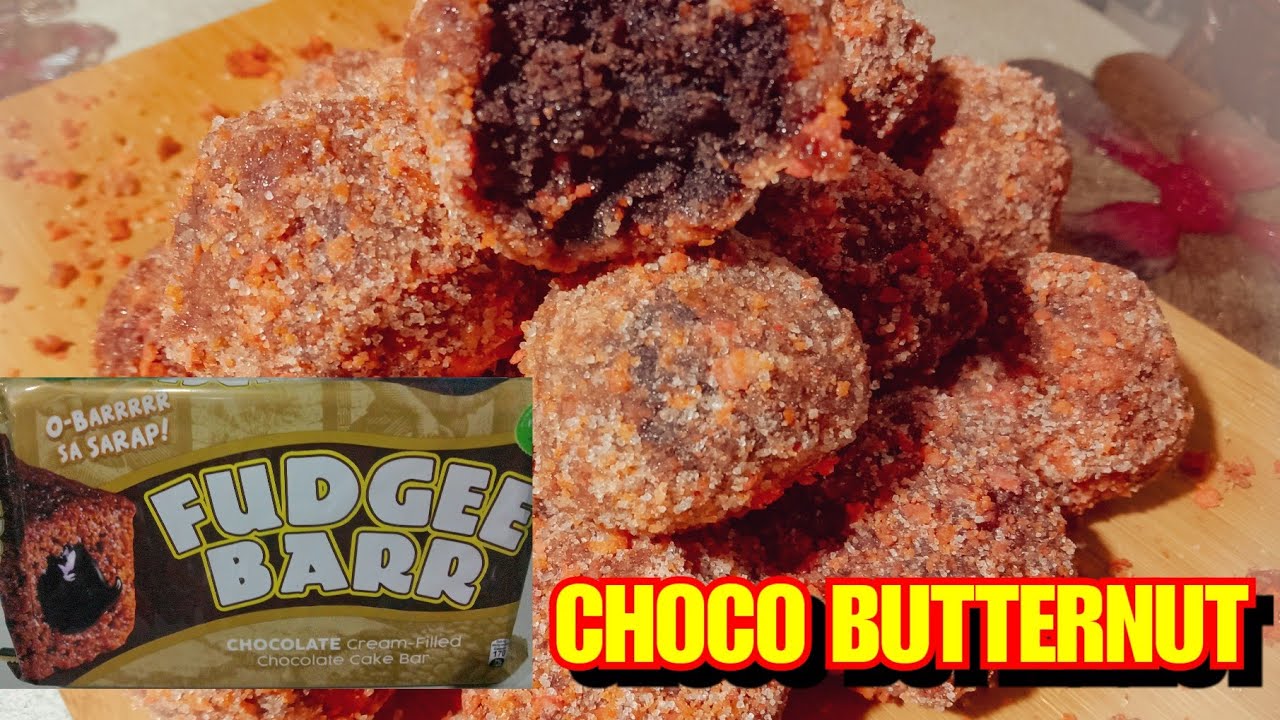 TRENDING CHOCO BUTTERNUT MUNCHKIN | HOW TO MAKE CHOCO BUTTERNUT MUNCHKIN USING FUDGEE BAR