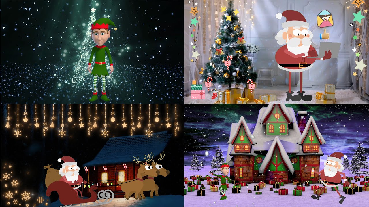 Santa Christmas Story For Kids | Santa Claus is Coming to Town | Santa's Christmas Gifts for Kids