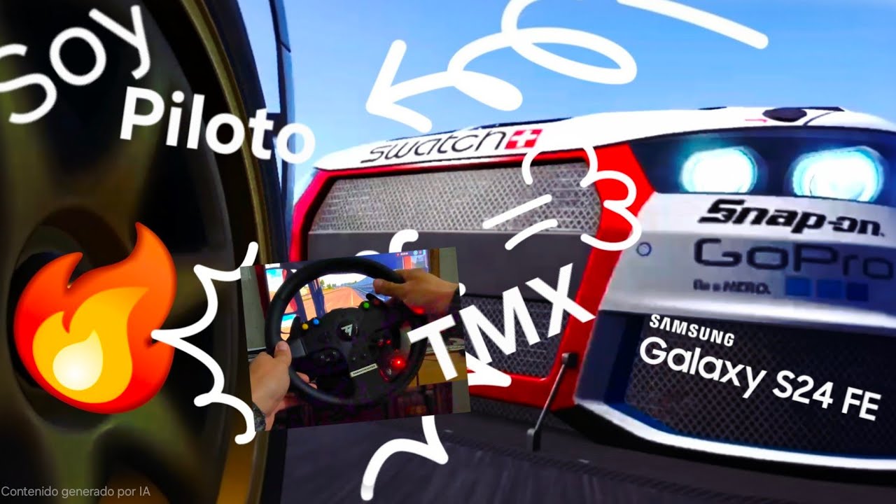 Soy piloto de carreras en Raceroom | 1ra Sesion de práctica en Raceroom |  Volante TMX
