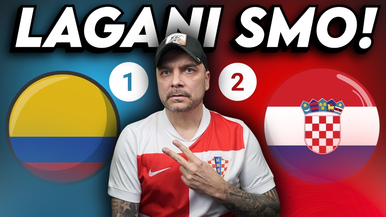 KOLUMBIJA vs HRVATSKA 1:2! IZNAD SVIH...