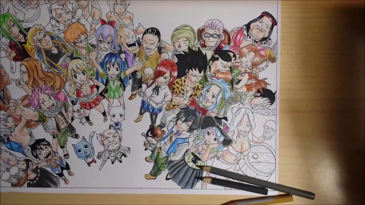 Speed drawing - Fairy Tail 322