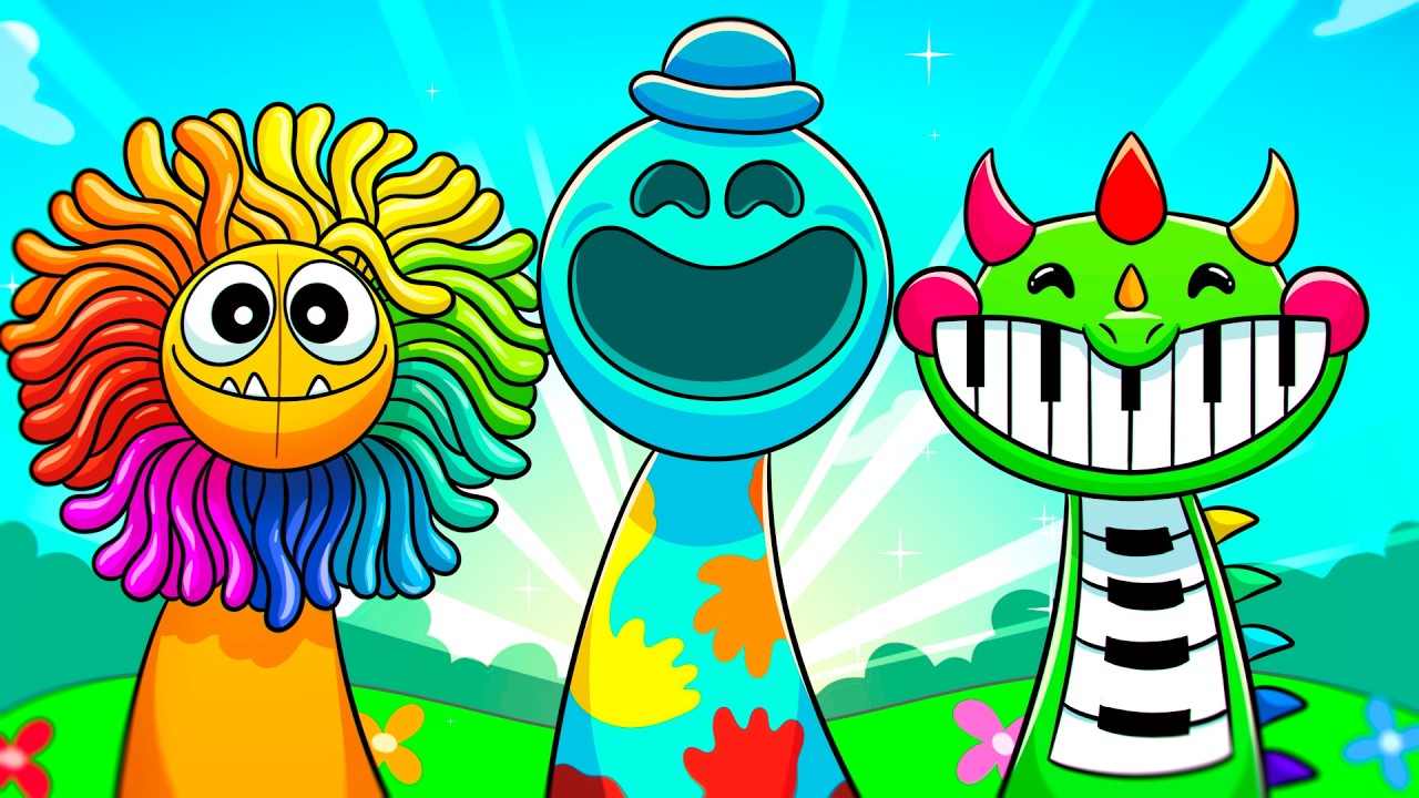 SPRUNKI ВСТРЕТИЛИСЬ С ДОУИ Poppy Playtime 4 анимации