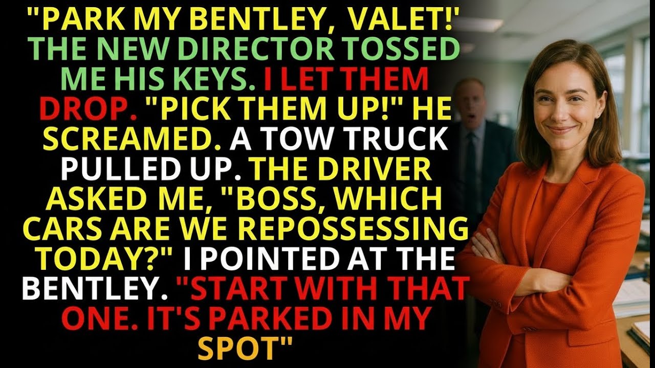 He Tossed Me His Bentley Keys – I Repossessed His Car and Company 💼   #OfficeRevenge