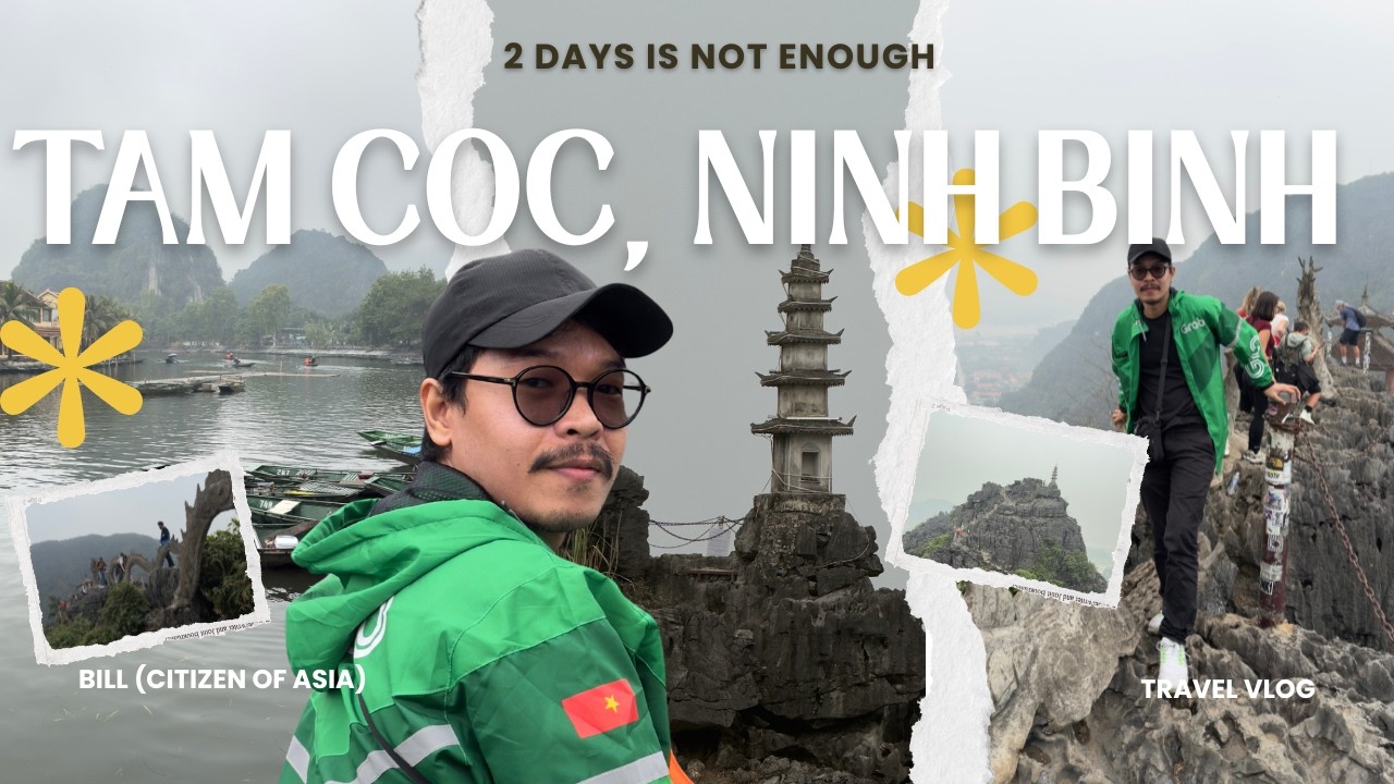 I Spent 2 Days in Tam Coc, Ninh Binh 🇻🇳 ( And It Wasn’t Enough )
