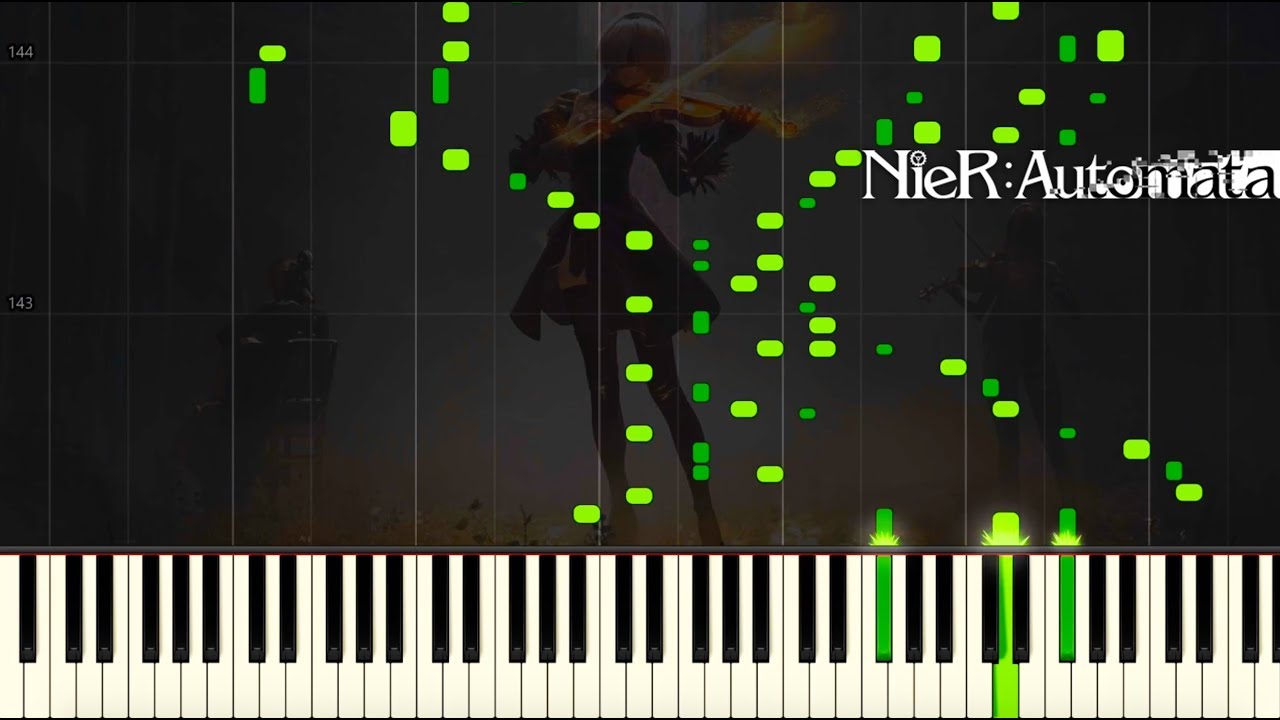 NieR: Automata - Vague Hope [Synthesia]