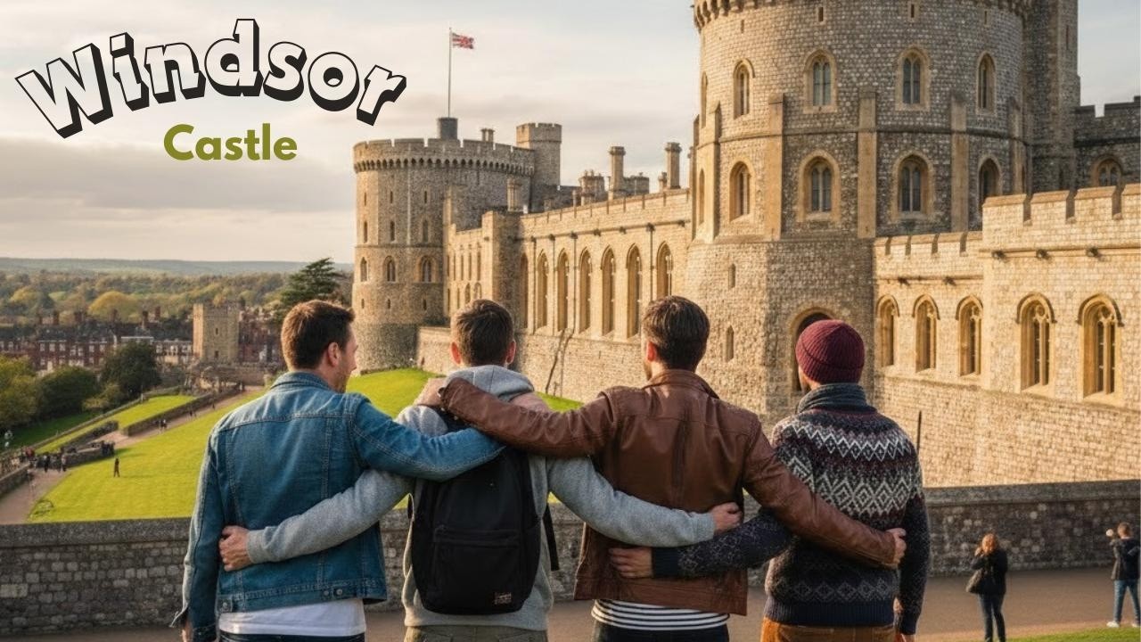 Exploring Windsor Castle with Friends 🏰🇬🇧 | Fun UK Vlog | Part 1 |