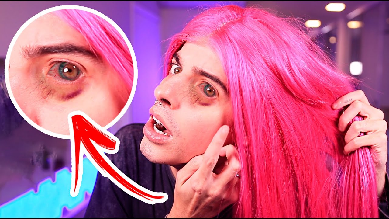 Quase PERDI meu OLHO com MEGA HAIR !!!