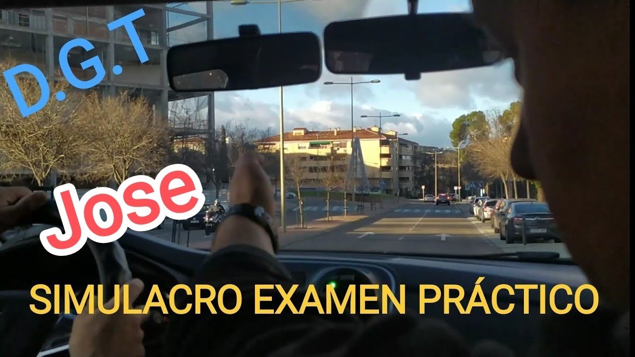 🍀Recorrido Examen Jose Simulacro Toledo #simulacro #autoescuela #dgt #manejar #examendeconducir