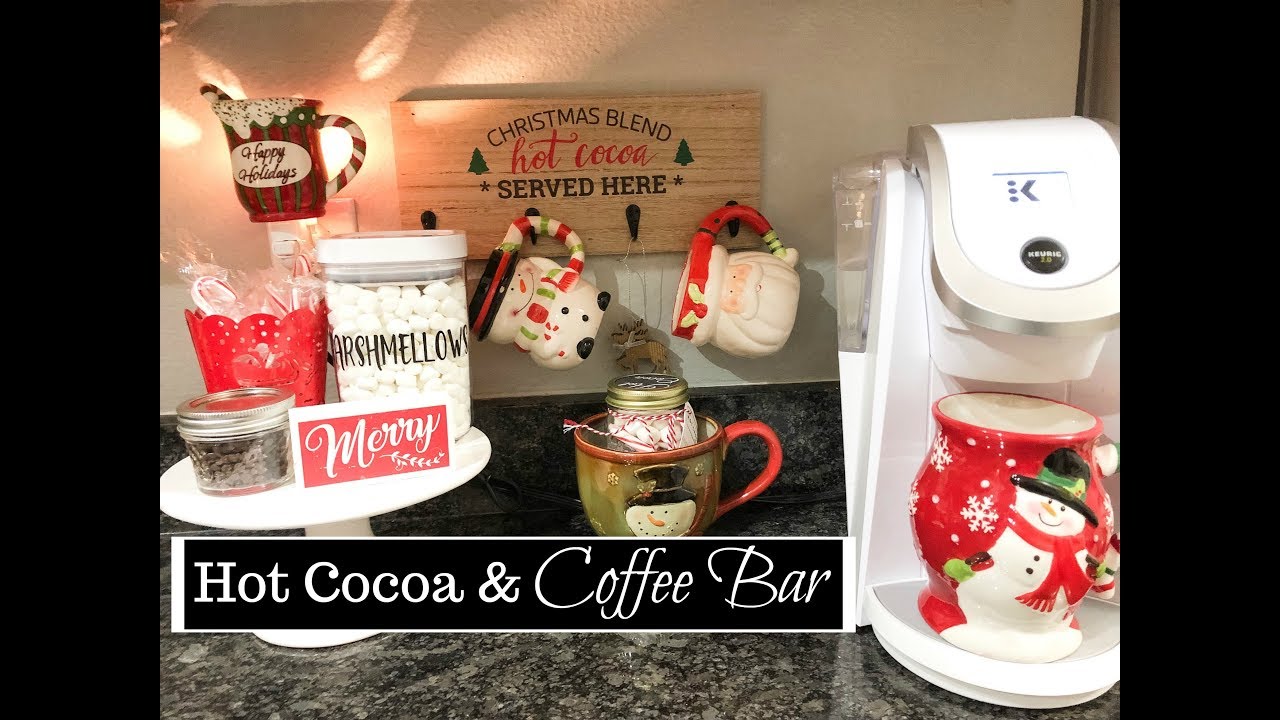 DIY: HOT COCOA & COFFEE BAR // HOT COCOA BAR // CHRISTMAS // LYNN W. PURPOSEFUL JOY
