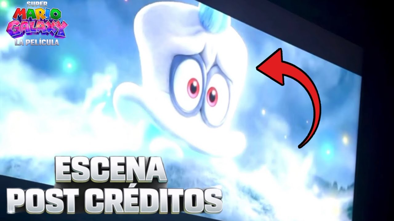 ESCENA POST CRÉDITOS FILTRADA DE SUPER MARIO GALAXY MOVIE