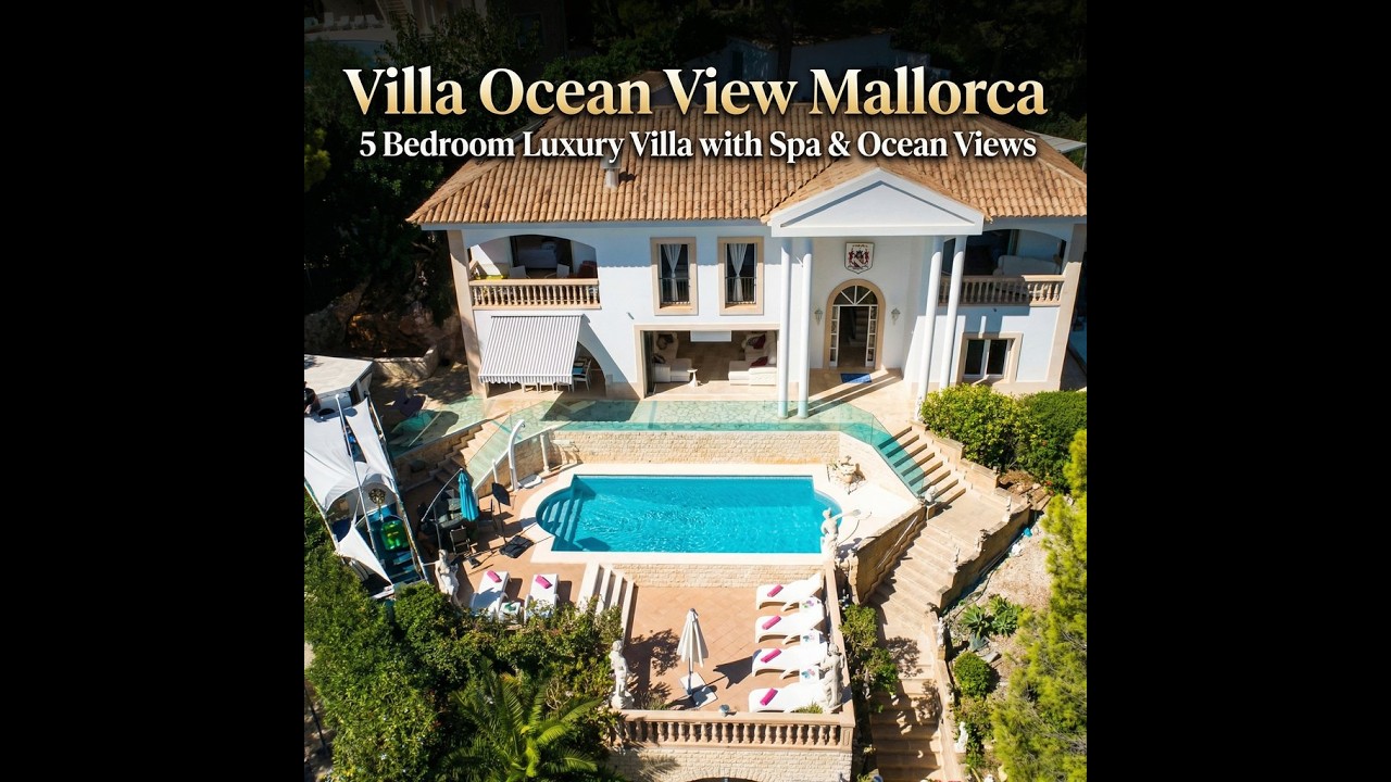 Villa Ocean View Mallorca – 5 Bedroom Luxury Villa with Spa & Ocean Views