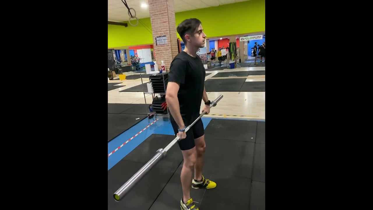 Progresi&oacute;n a cargada/squat clean