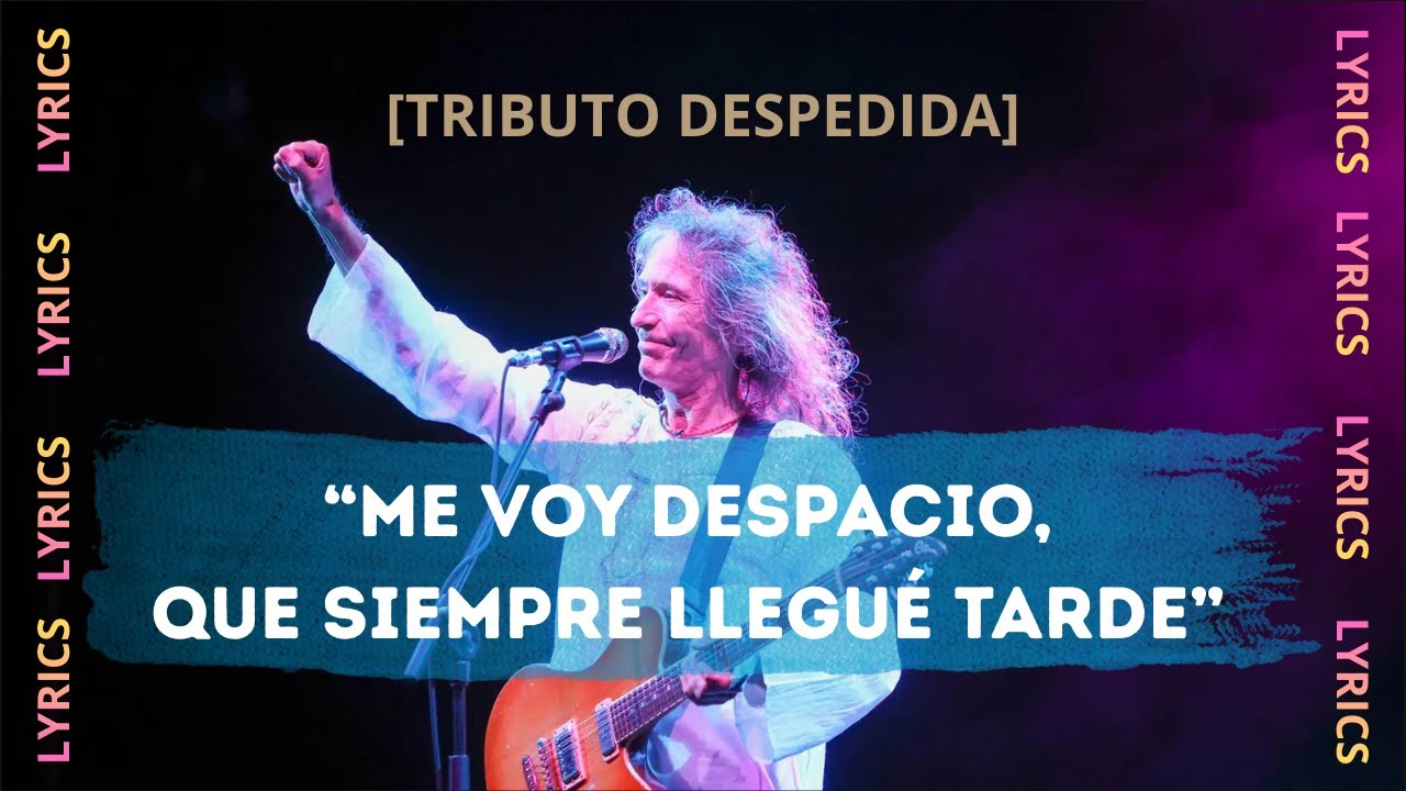 Despedida a Robe Iniesta (Extremoduro) | “Me voy despacio, que siempre llegué tarde” [Tributo]