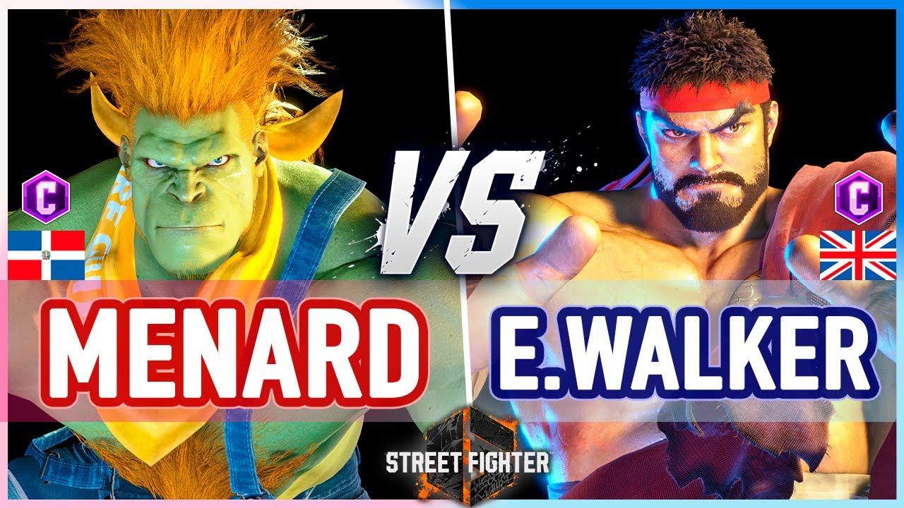SF6 🔥 MenaRD (Blanka) vs Ending Walker (Ryu) 🔥 Street Fighter 6