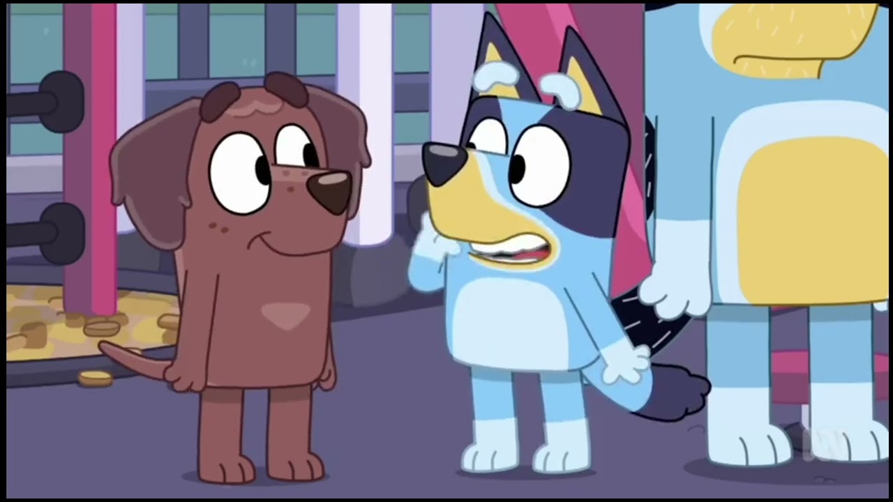 Bluey - Bluey and Winnie are Squeezing Hug