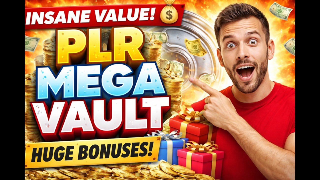 PLR Mega Vault Review + $197 Bonus