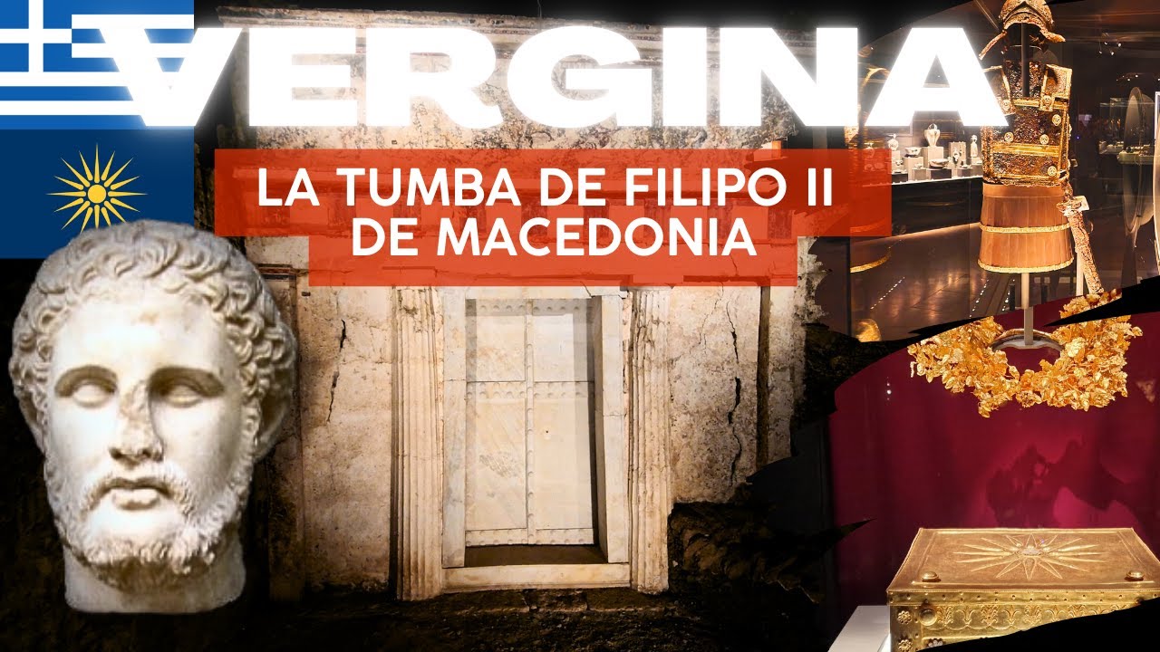 VERGINA 🏛️ Macedonia 🇬🇷 Muerte de Filipo II y Coronaci&oacute;n de Alejandro Magno 👑 | Tumbas Reales