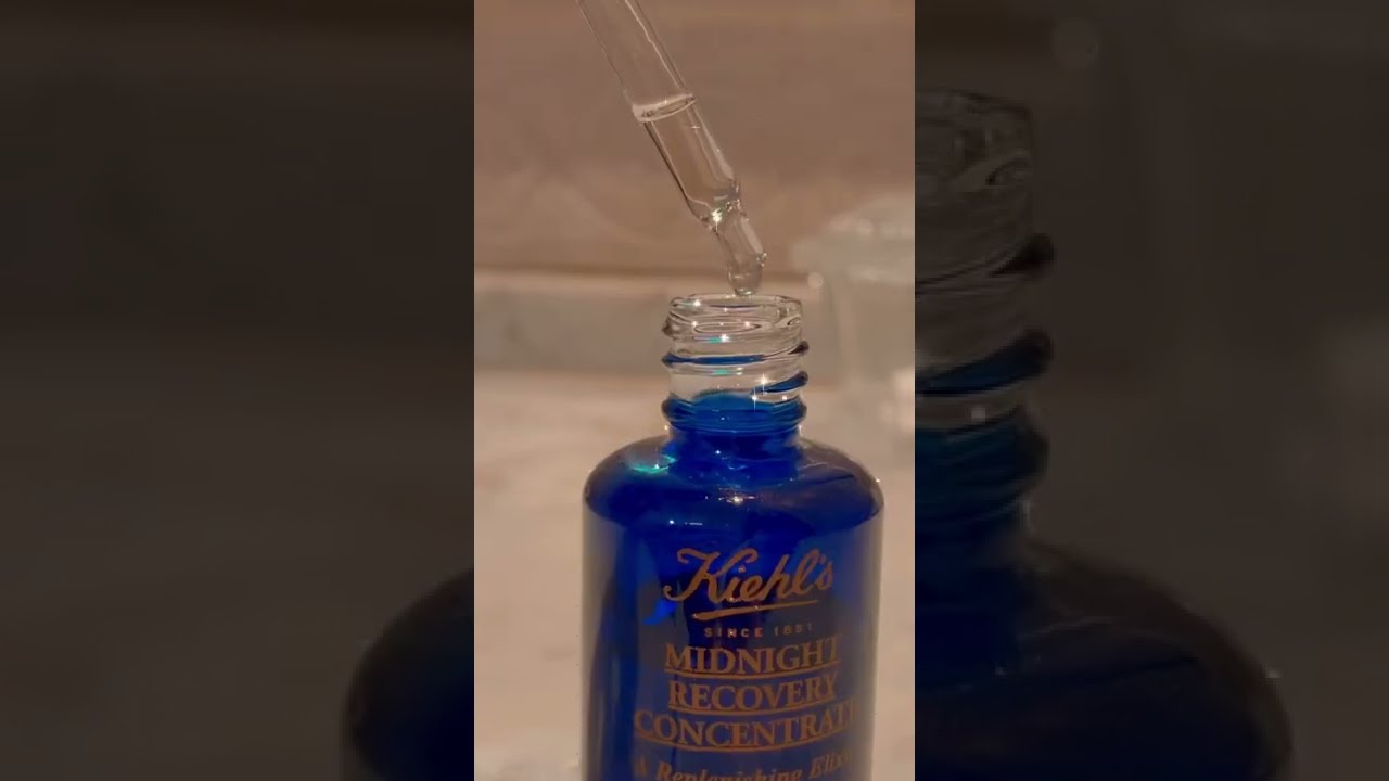 Serum antiedad: Kiehls midnight recovery concentrate ✨🌛