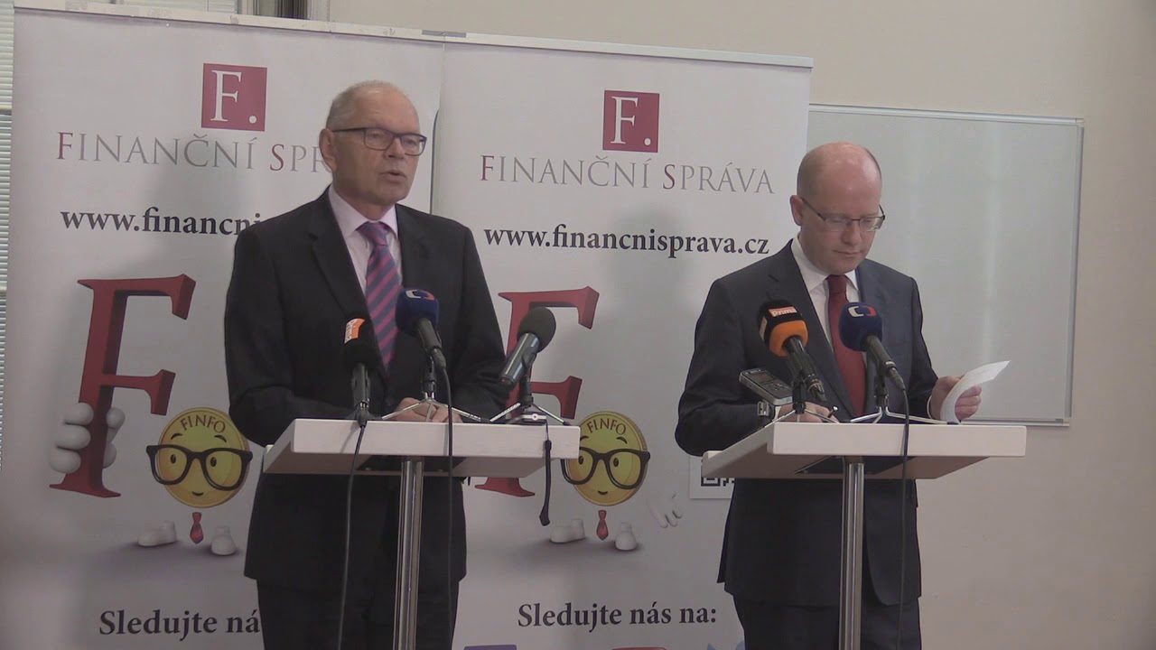 Bilanční schůzka ministra financí Ivana Pilného a předsedy vlády Bohuslava Sobotky