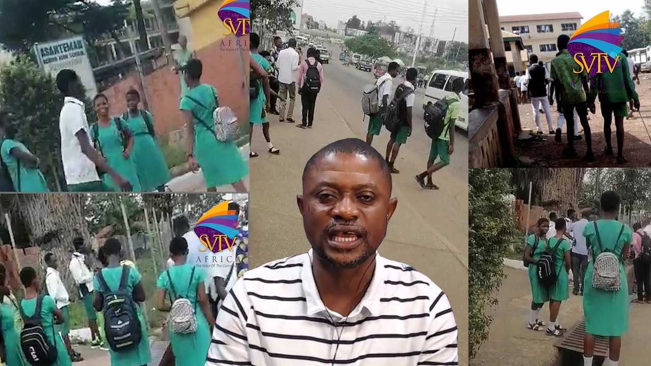 Fíght Breaks Out Between Asanteman High School, ADASS & Islamic Senior High