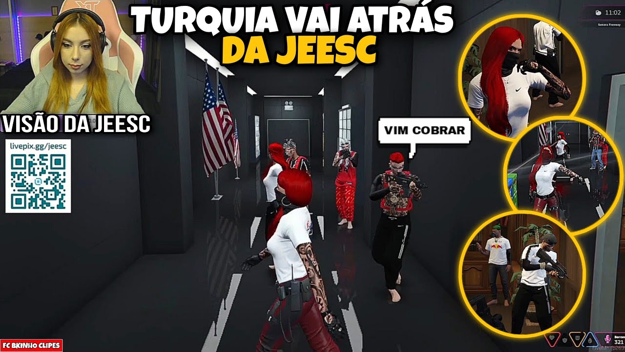 TURQUIA VAI ATRÁS DA JEESC E DA TROPA DELA | COBRANÇA | VISÃO DA JEESC | FC BKINHO CLIPES