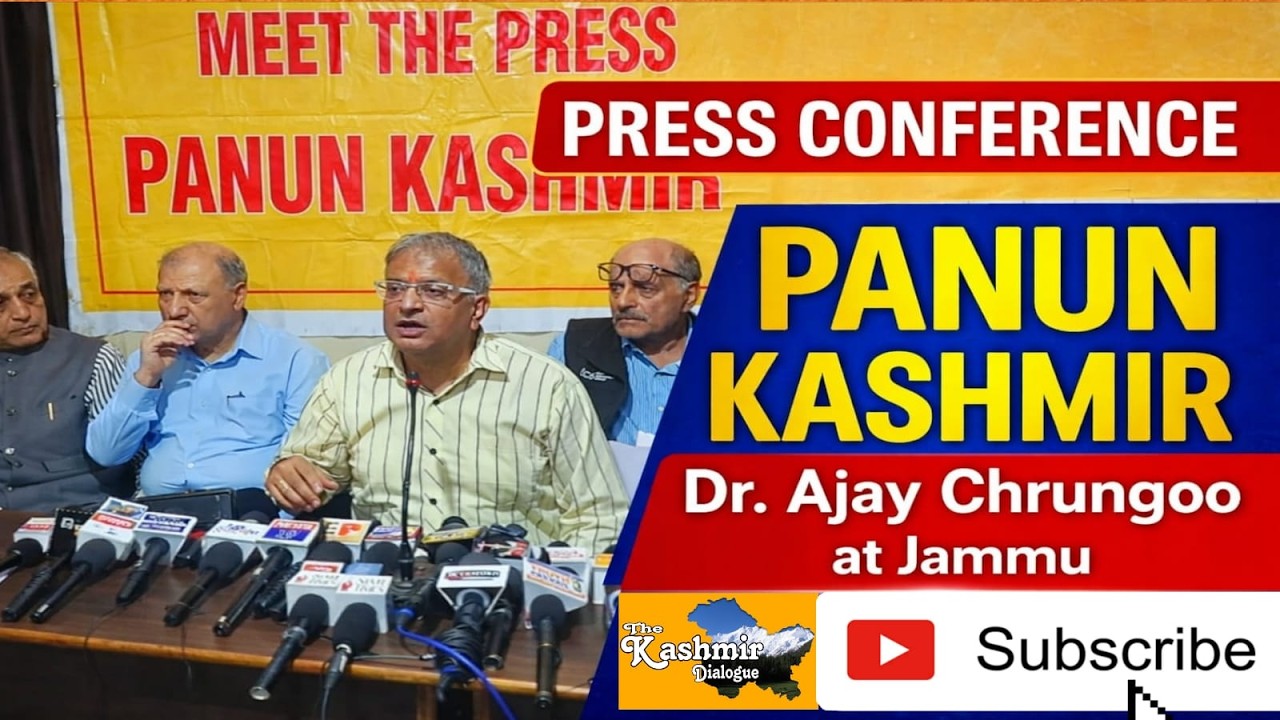 #PanunKashmir Holds Press Conference at #PressClub #Jammu