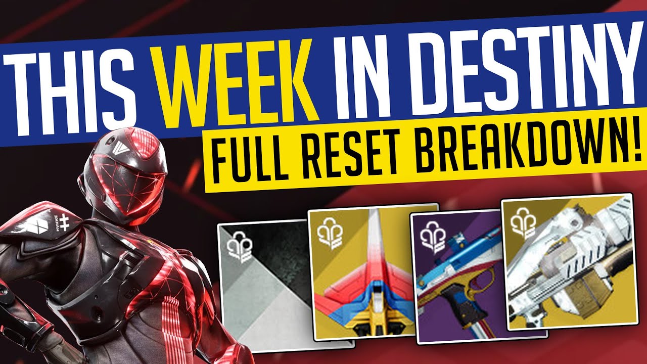 Destiny 2 | THIS WEEK IN DESTINY - 3rd May! Guardian Games, New Quests, Trials Labs & Vendor Update!