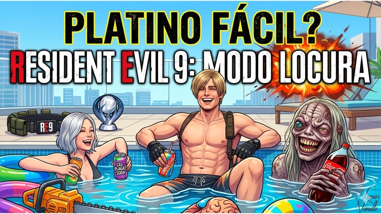 Resident evil 9| MODO LOCURA| PLATINO 100%