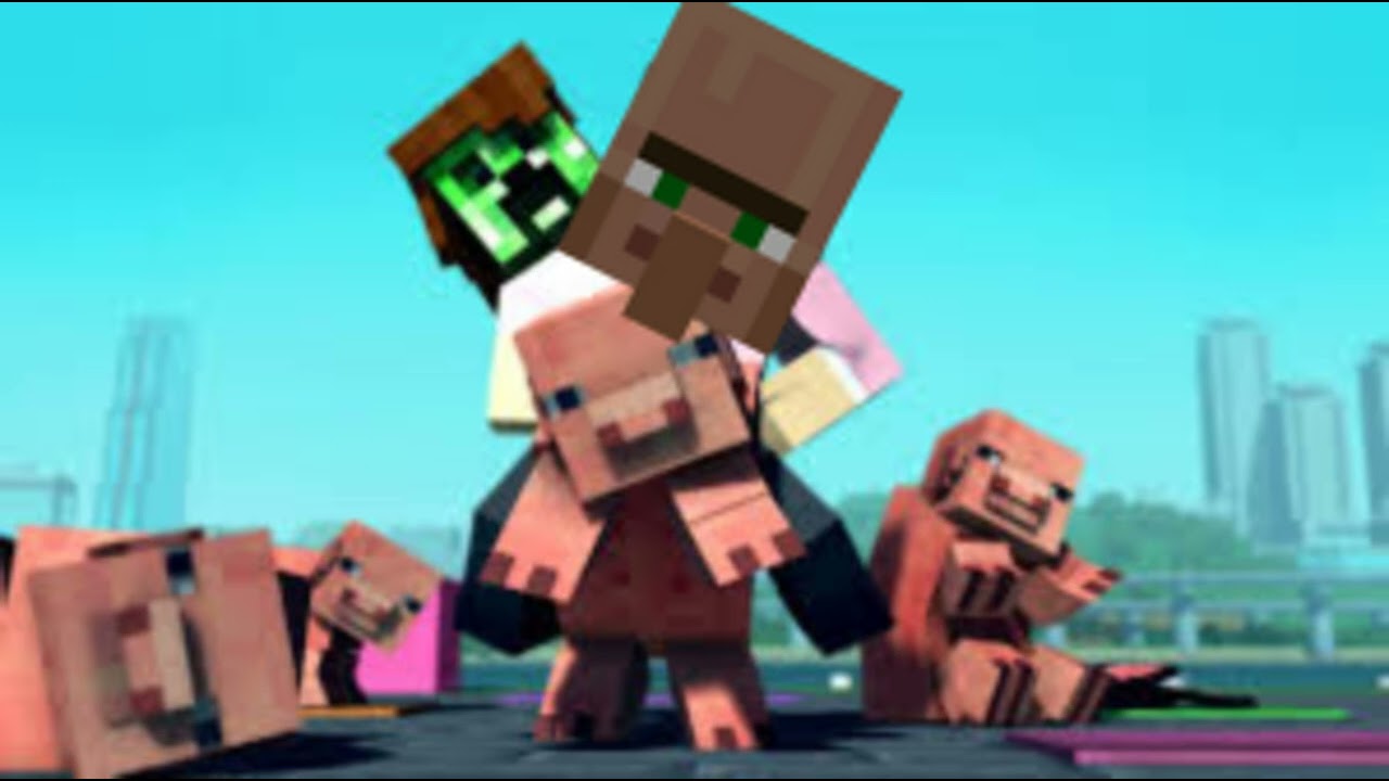 Minecraft villager sings 