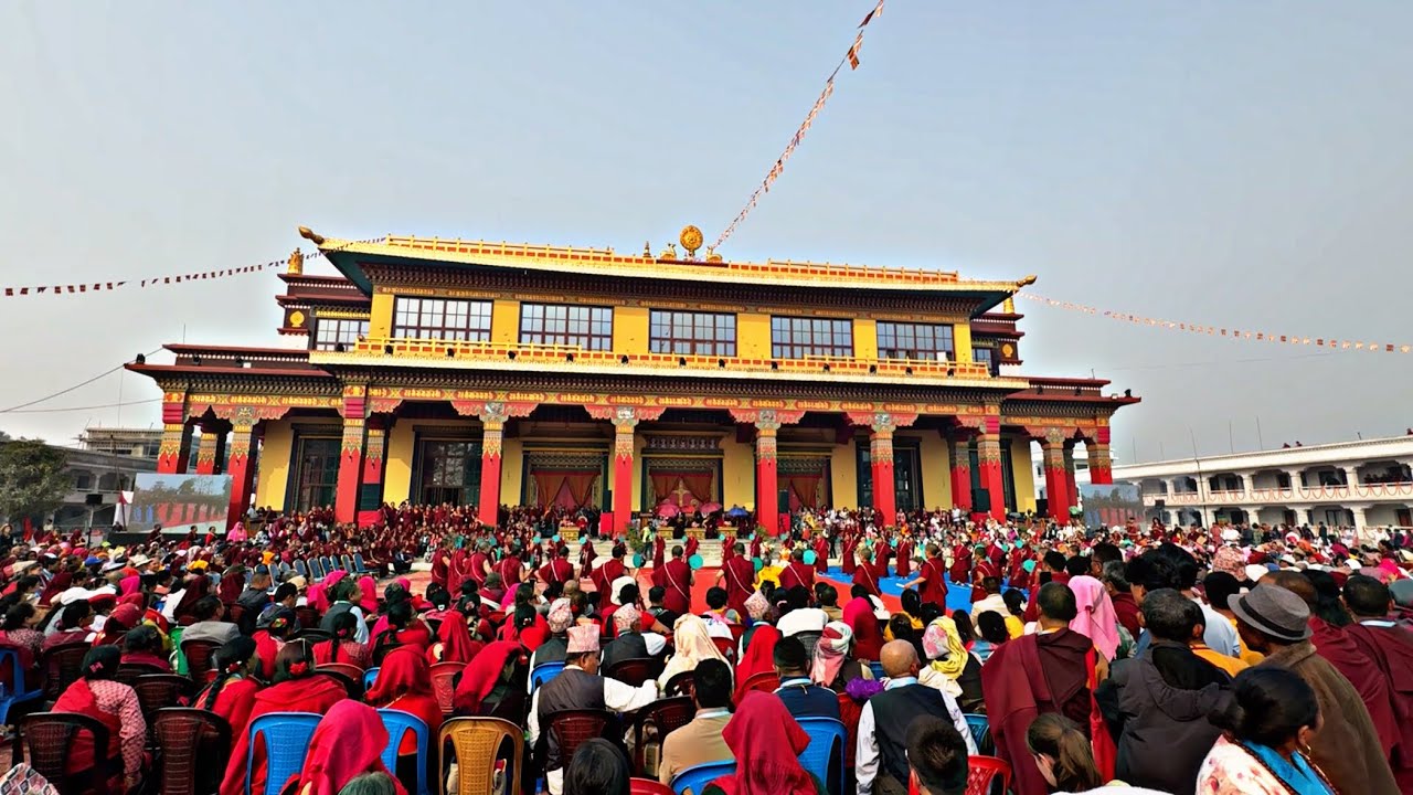 Opening ceremony of 1000 Buddha Monastery  in Lumbini | Chokyi Nyima Rinpoche 🙏