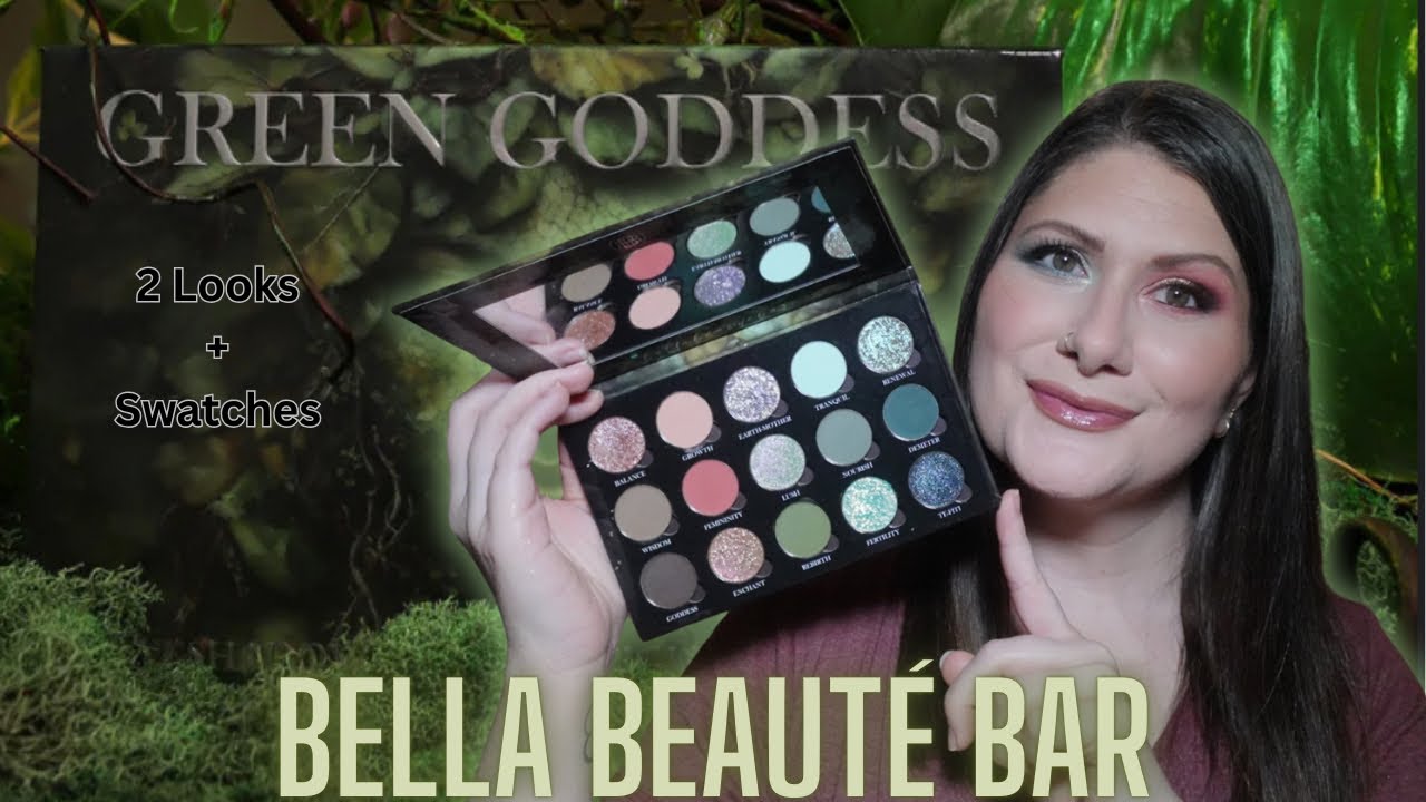 BELLA BEAUTÉ BAR GREEN GODDESS PALETTE