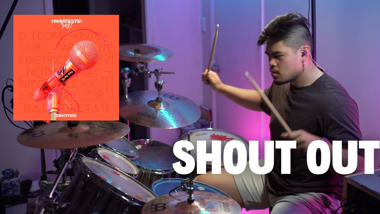 ENHYPEN SHOUT OUT Drum Cover 드럼 커버