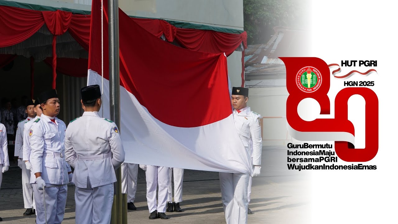 UPACARA HUT PGRI KE-80 & HARI GURU NASIONAL 2025 - Full