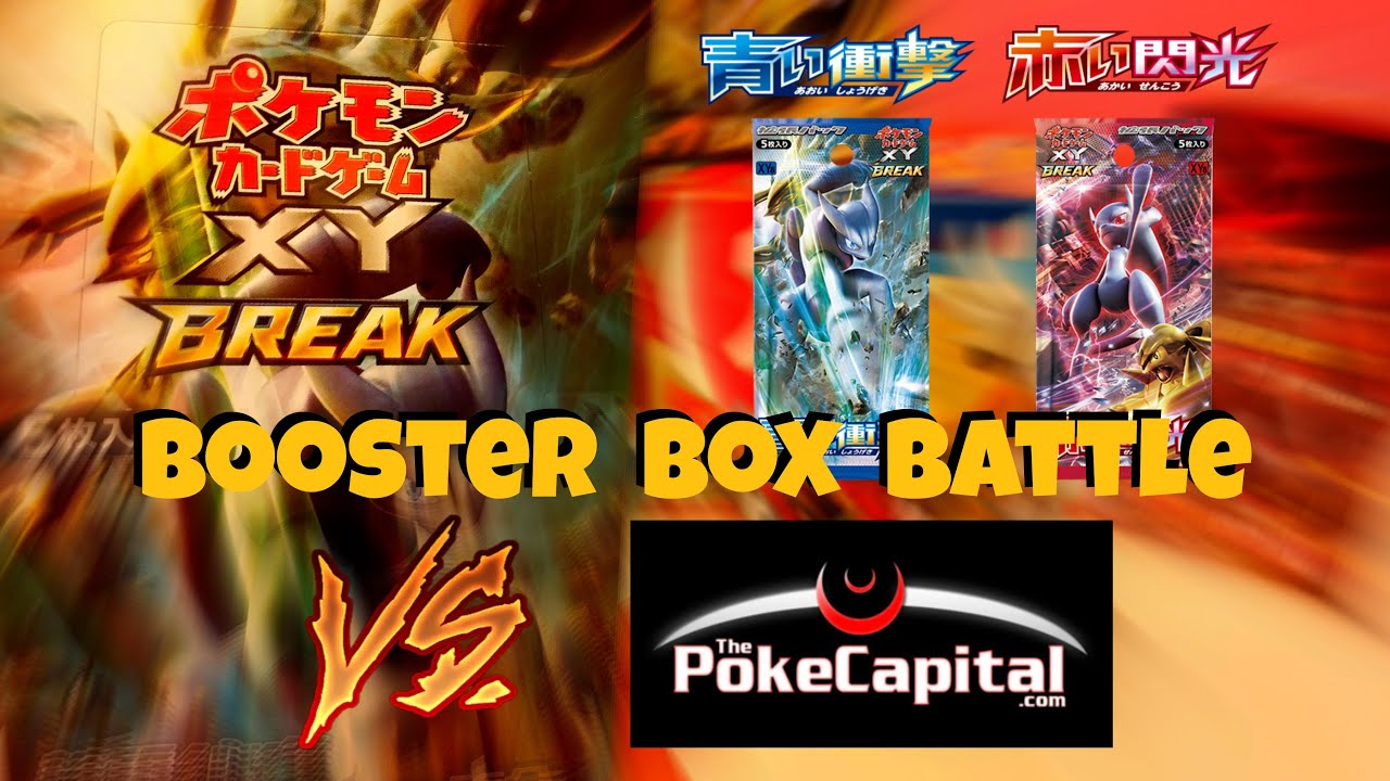XY8 Booster Box Battle vs The Poke Capital: Blue Shock vs Red Flash