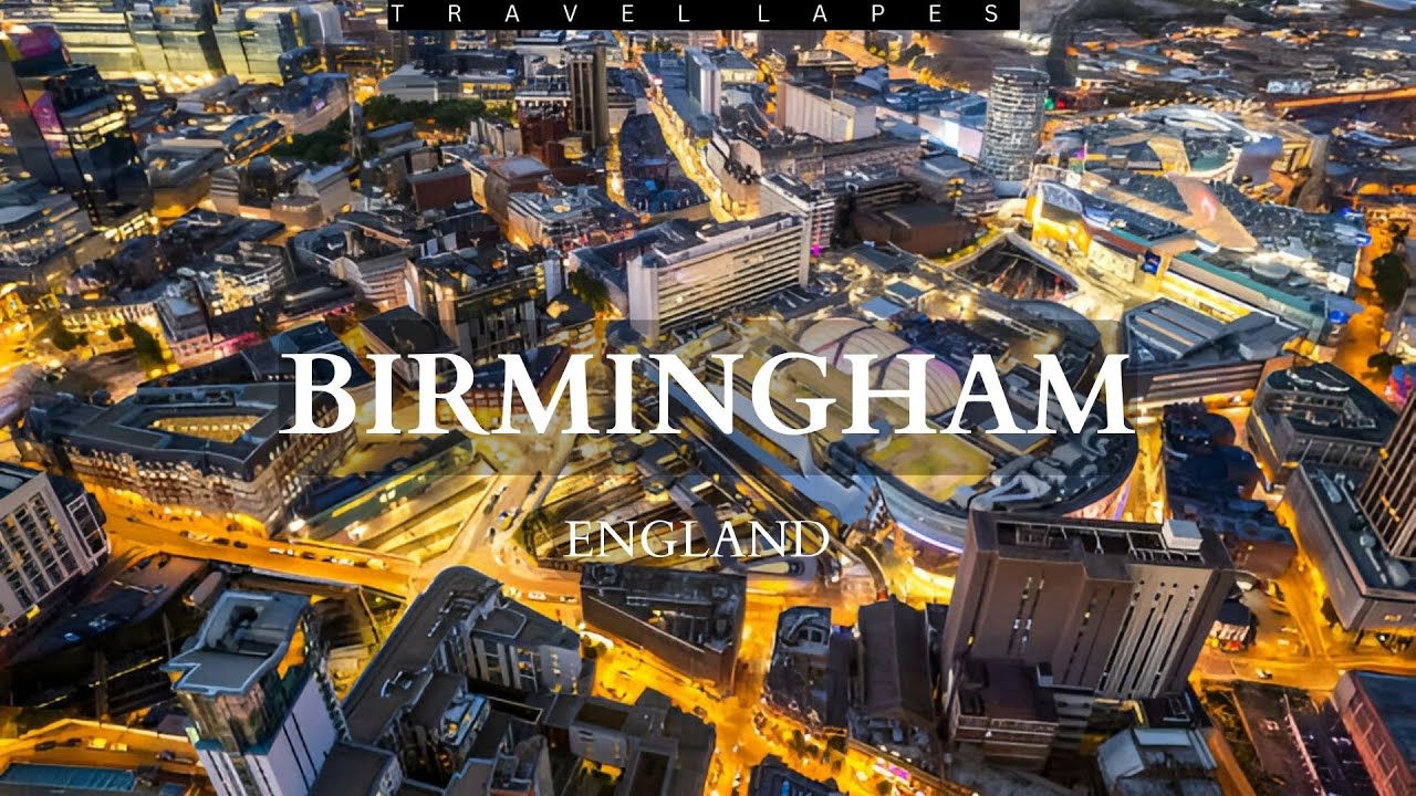Birmingham City, England | The first manufacturing town in the world. | by drone |
