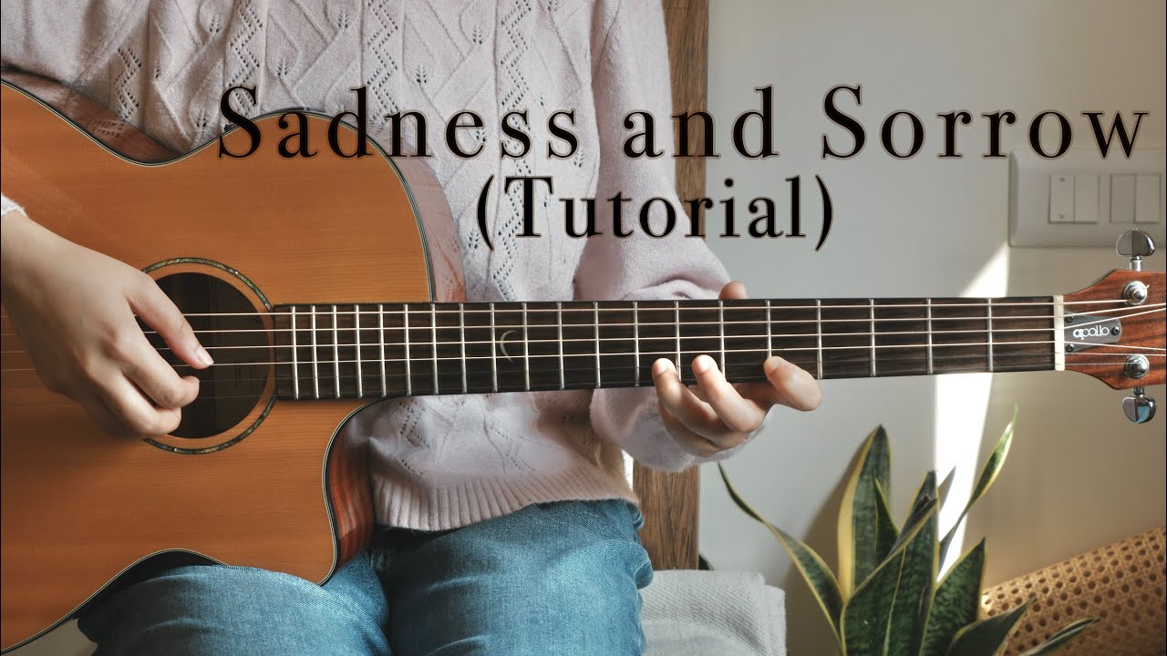 Naruto Sadness and Sorrow - Easy Fingerpicking Guitar Lesson