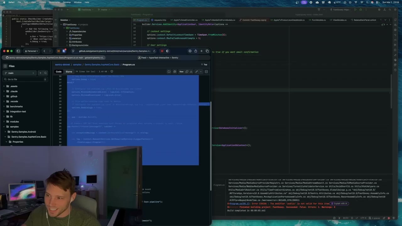 How I Track Bugs While I Sleep: Sentry Setup in ASP.NET Core
