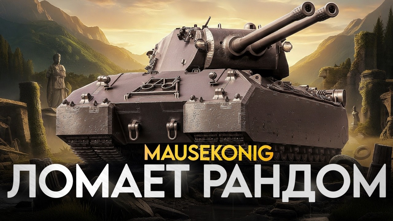 250 ТОНН СТАЛИ И 2 СТВОЛА! MAUSEK&Ouml;NIG Ломает Баланс