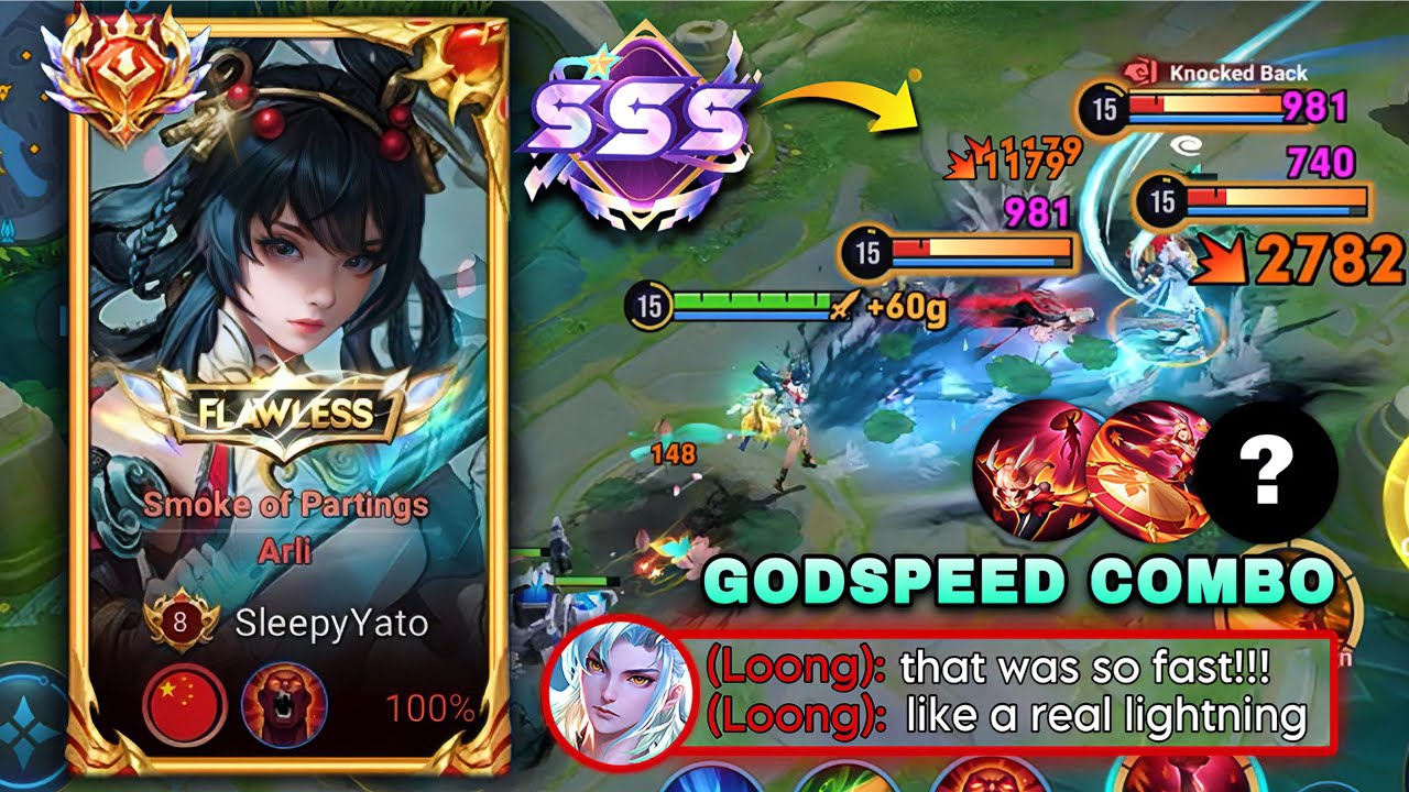 TOP 1 ARLI INSANE DAMAGE & GODSPEED COMBO IS UNSTOPPABLE IN HIGH RANK! | ARLI BEST BUILD & ARCANA