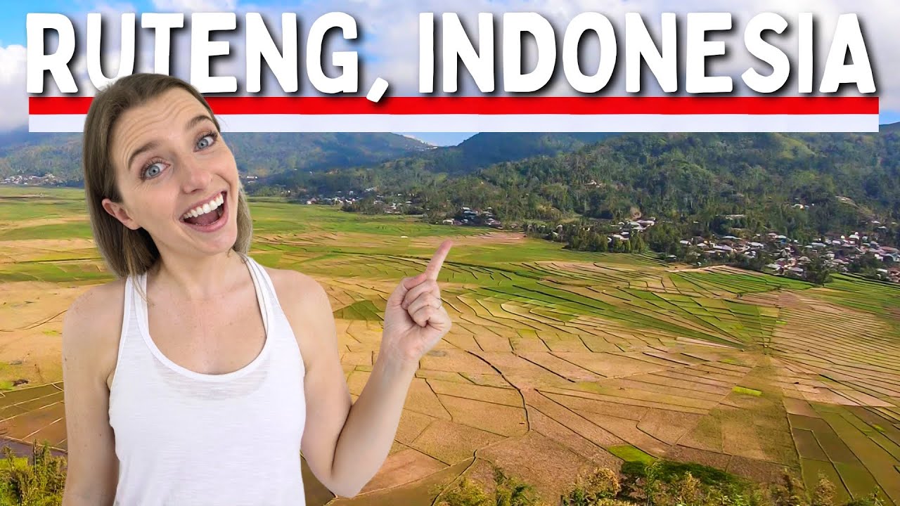 🇮🇩 is RUTENG INDONESIA worth visiting? (Ruteng Hobbit Cave & Spider Web Rice Fields!)