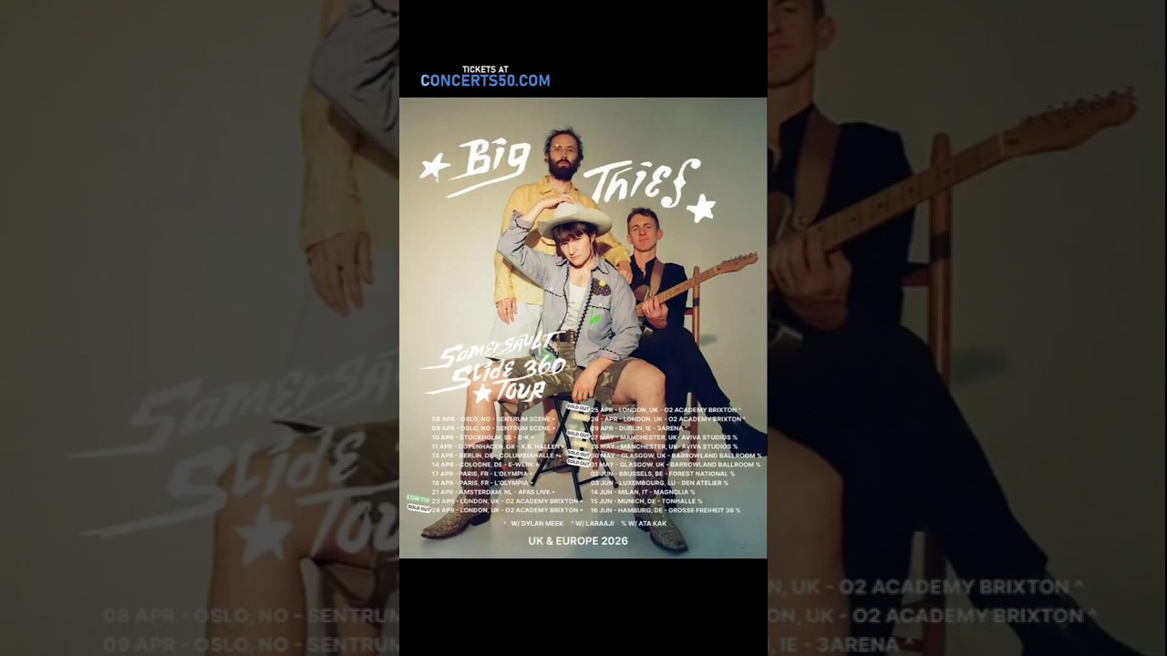 Big Thief Somersault Slide 360 Tour 2026: Don't Miss Out! ✨