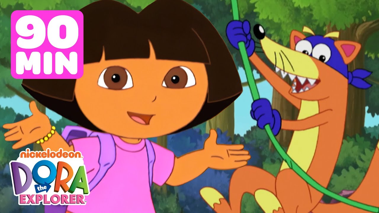 Learn Spanish with Dora the Explorer! 💗 90 Minutes | Dora & Friends