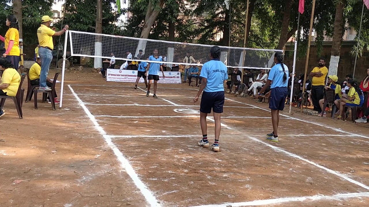 Tennikoit | 38th Junior nationals 2019 | Tamilnadu vs Kerala |Girls doubles national tennikoit match