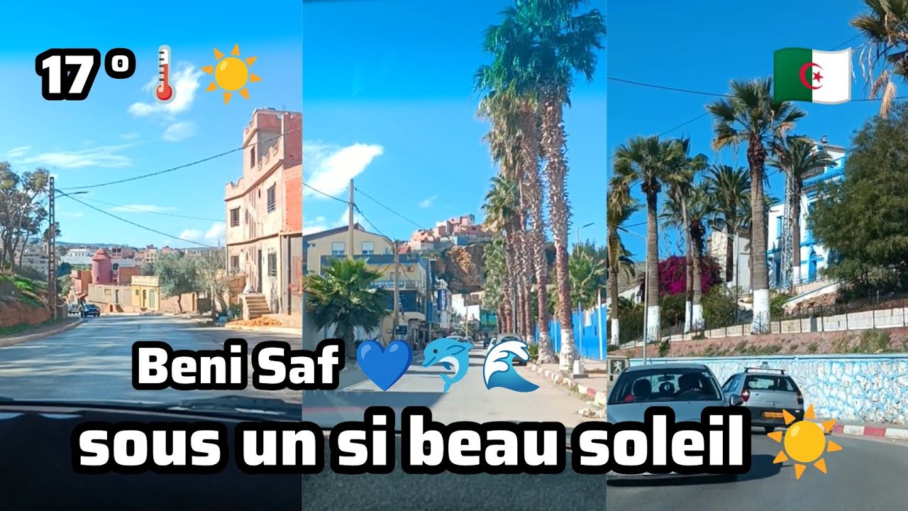 une balade à Beni Saf Aïn Temouchent Algérie sous un si beau soleil ☀️