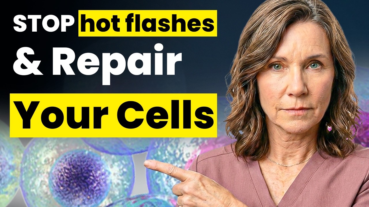 WOMEN OVER 50: 5 Foods That STOP Hot Flashes & Repair Your Cells