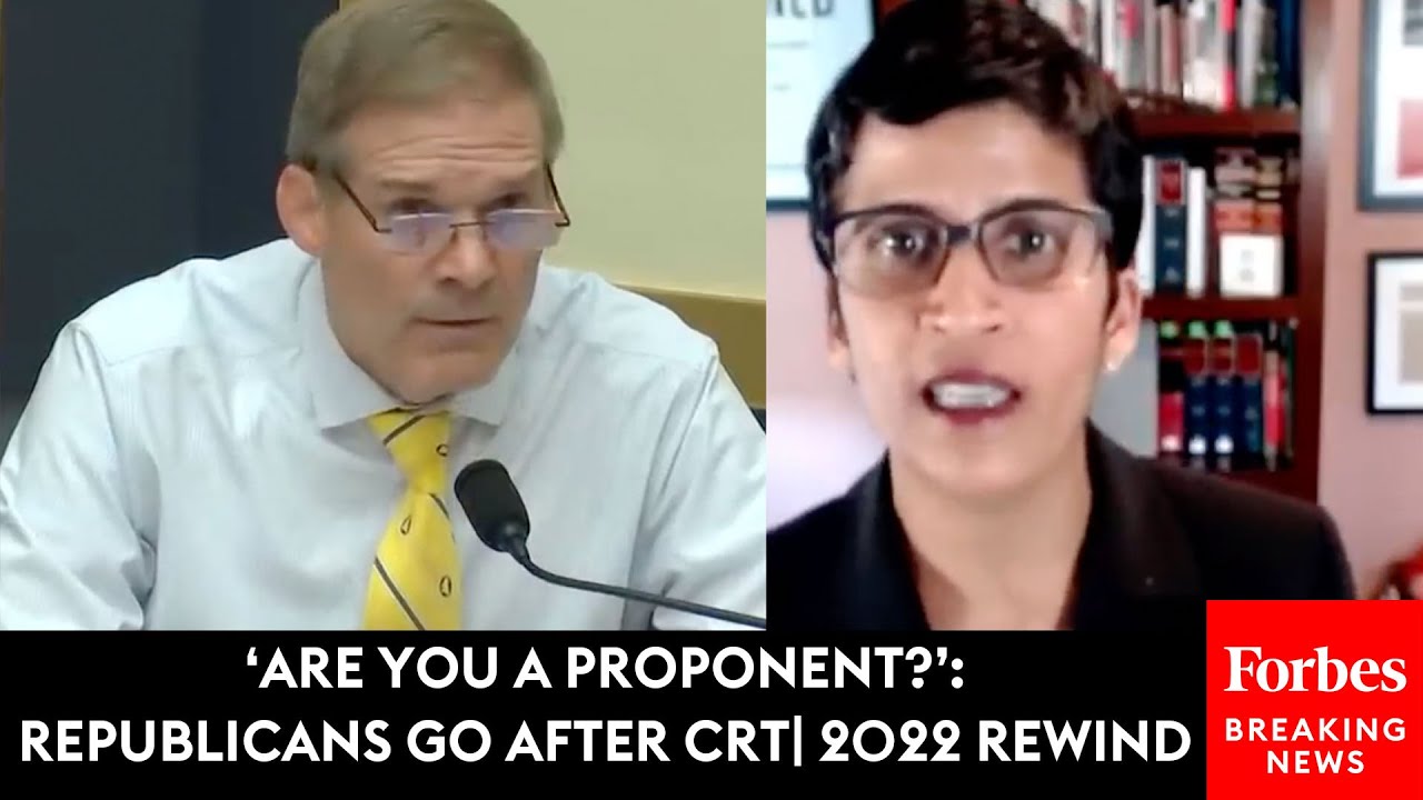 'Are You A Proponent Of Critical Race Theory?' Republicans Take On CRT Supercut | 2022 Rewind