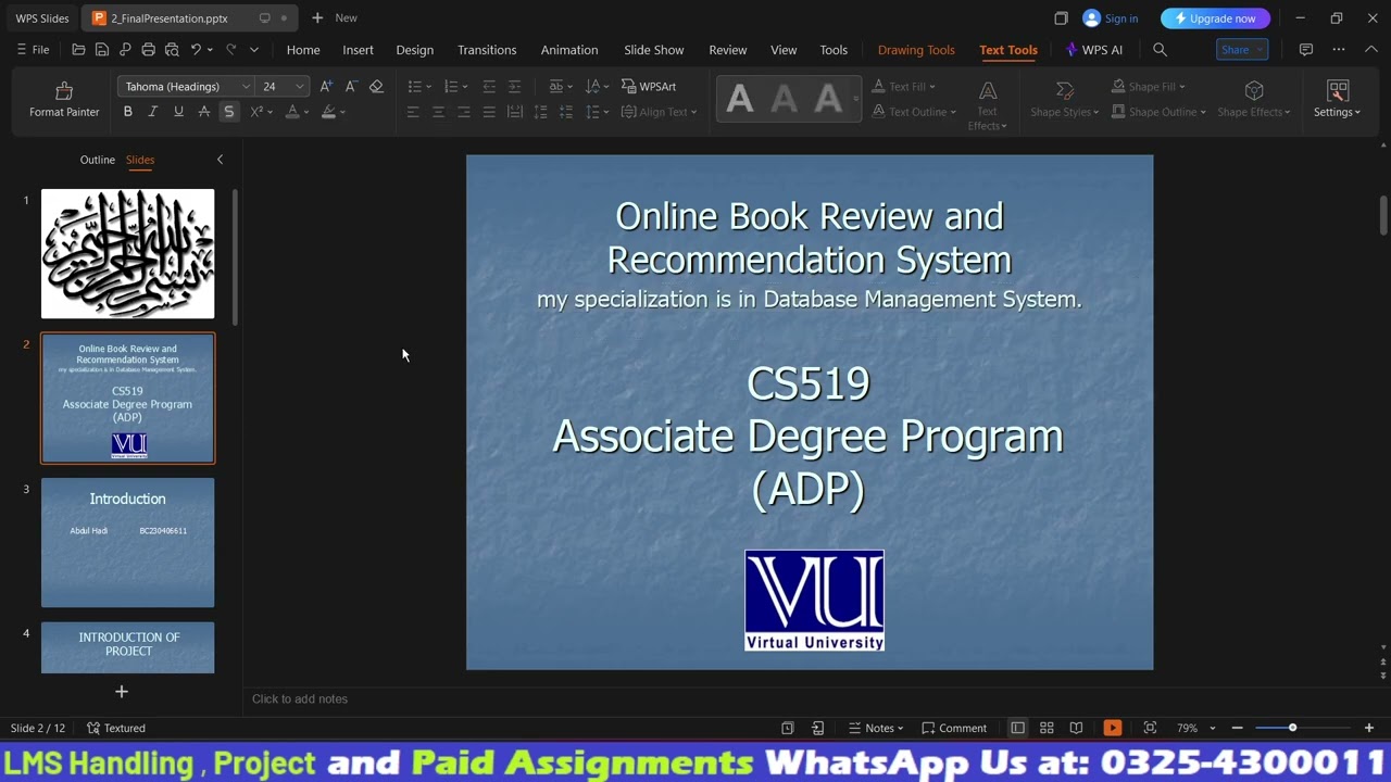How to attend viva and Present Presentaion #cs519 #finalproject #finalviva #cs619