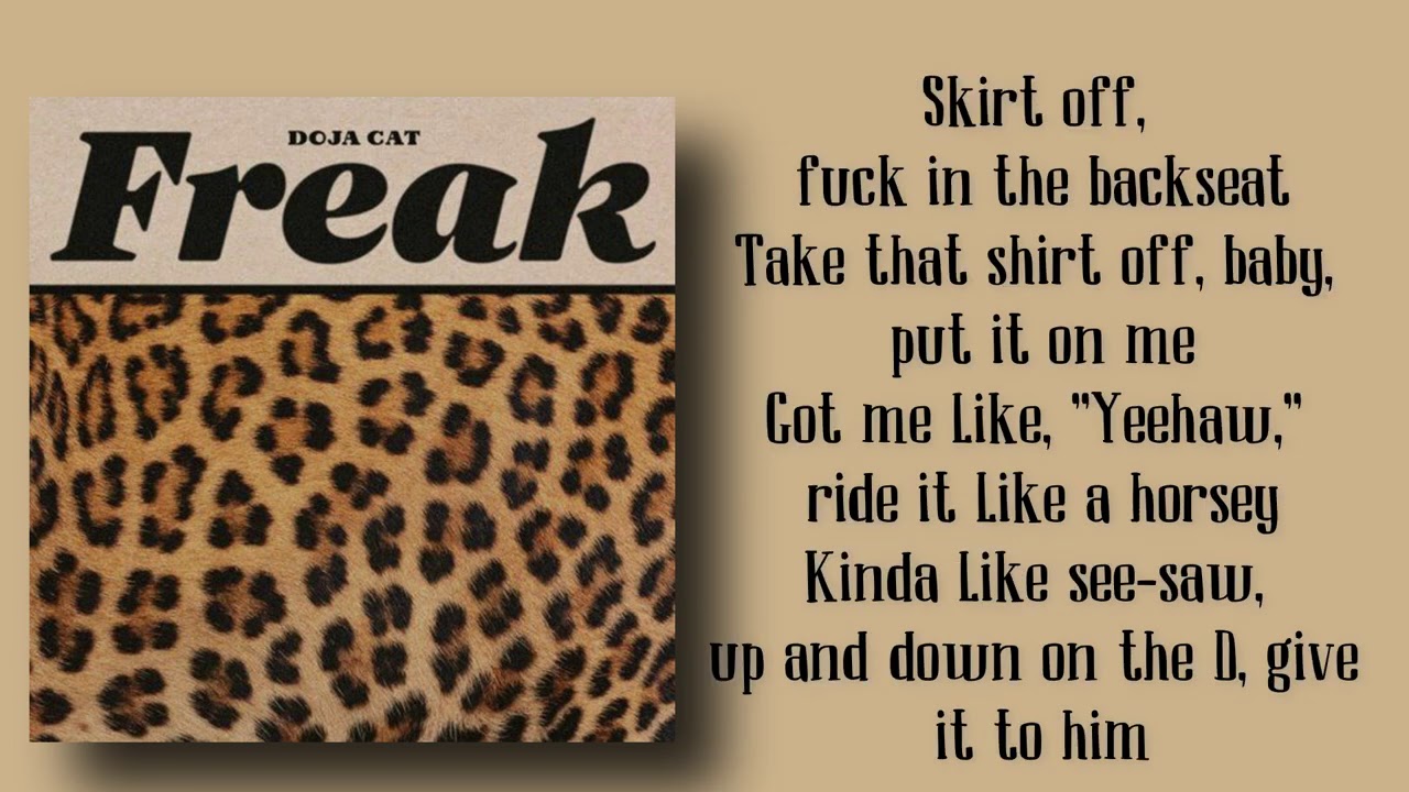 Doja Cat - Freak (Lyrics)