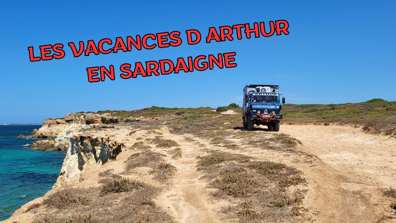 un camion d expédition 4x4 sur les pistes de Sardaigne les chrichan